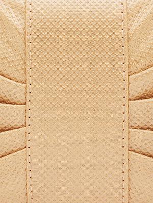gold leatherette (pu) box clutch - 17528745 - Standard Image - 4