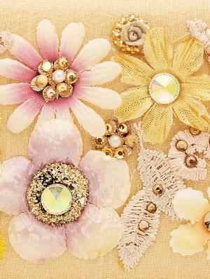 gold silk box clutch - 17528753 - Standard Image - 4