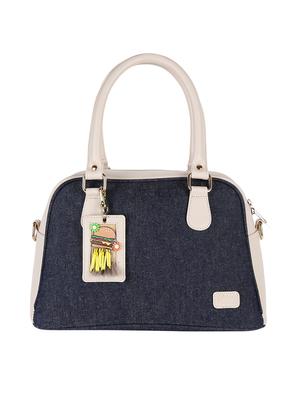 cream leatherette (pu) regular handbag - 17528845 - Standard Image - 6