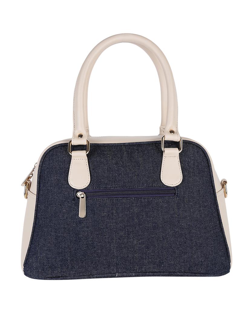 cream leatherette (pu) regular handbag - 17528845 - Zoom Image - 2