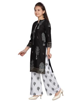 black cotton suit set - 17529047 - Standard Image - 2