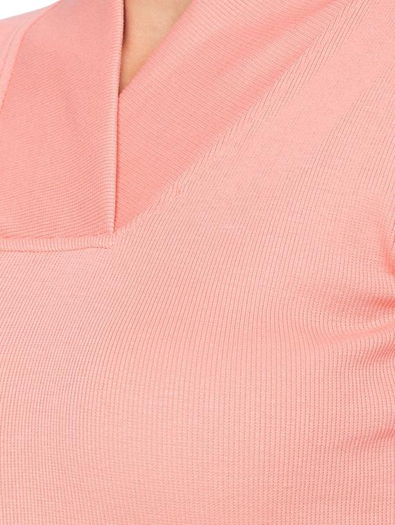 v-neck crop tee - 17529580 - Zoom Image - 5
