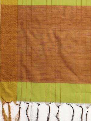 checkered kanjivaram saree with blouse - 17529867 - Standard Image - 4