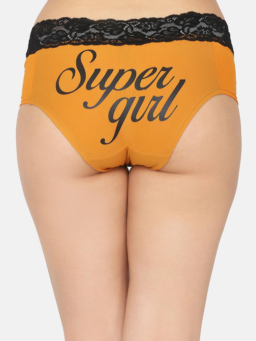 yellow cotton hipster panty - 17530363 - Zoom Image - 3