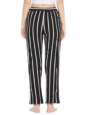 drawstring waist striped pajama - 17530615 - Standard Image - 3