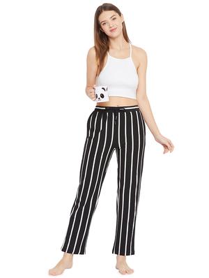drawstring waist striped pajama - 17530615 - Standard Image - 4
