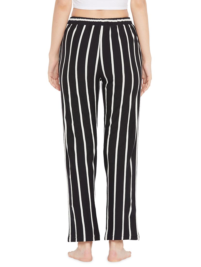 drawstring waist striped pajama - 17530615 - Zoom Image - 3