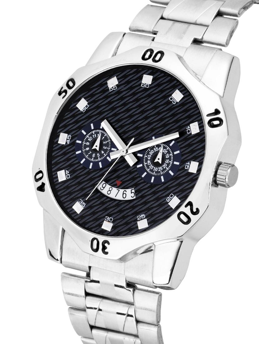 adk black color watch for men pro gear mt-402 - 17531020 - Zoom Image - 2