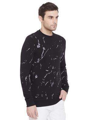 black printed sweatshirt - 17531181 - Standard Image - 2