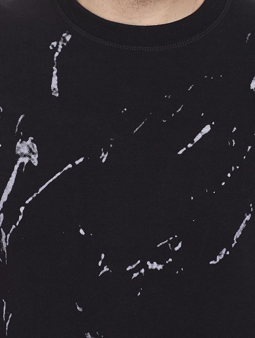 black printed sweatshirt - 17531181 - Zoom Image - 5