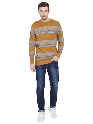 yellow striped pullover - 17531195 - Standard Image - 4