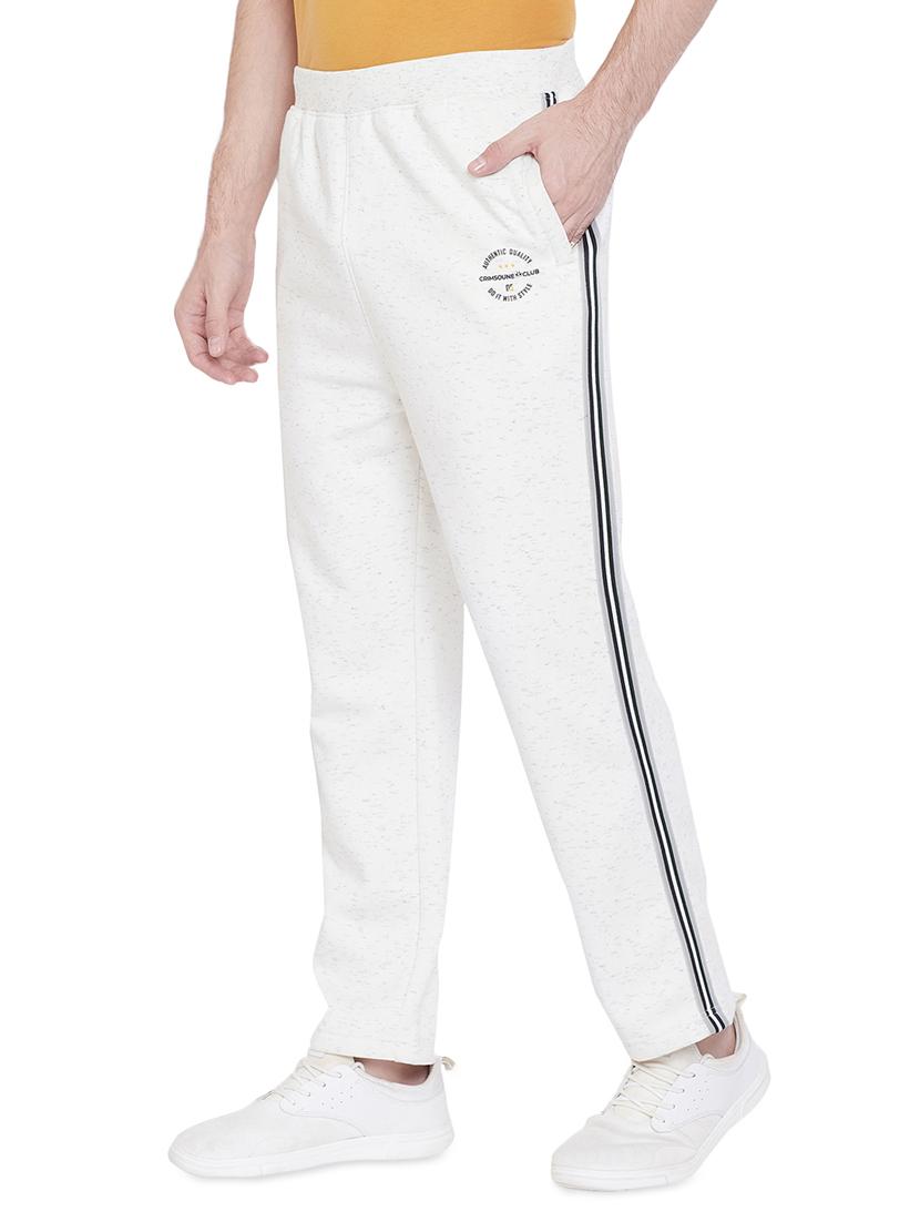 white side striped full length track pant - 17531199 - Zoom Image - 2