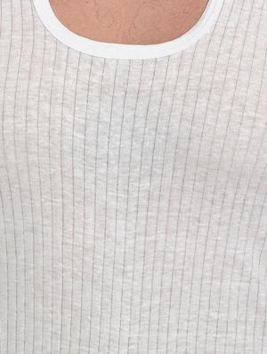 white solid vest - 17531403 - Standard Image - 5