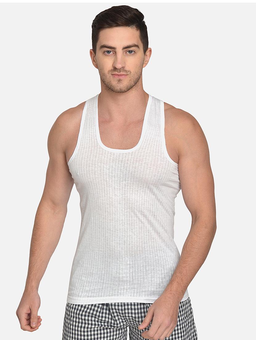 white solid vest - 17531403 - Zoom Image - 1