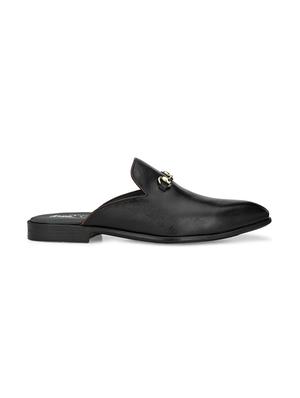 black leather slip on loafers - 17531696 - Standard Image - 2