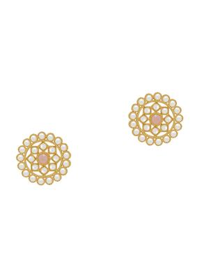 pink gold plated choker necklace - 17532346 - Standard Image - 4