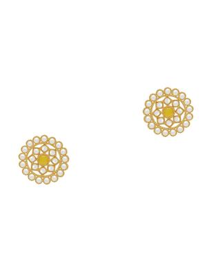 yellow gold plated choker necklace - 17532352 - Standard Image - 4