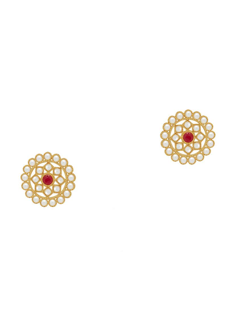 red gold plated choker necklace - 17532355 - Zoom Image - 3