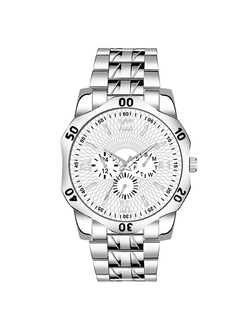 adk white color watch for men i smart mt-404 - 17532635 - Zoom Image - 1