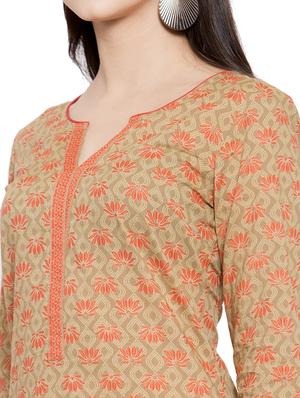 floral kurta pant set - 17532681 - Standard Image - 5