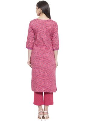 floral kurta pant set - 17532682 - Standard Image - 3