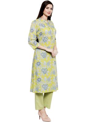 floral kurta pant set - 17532685 - Standard Image - 2