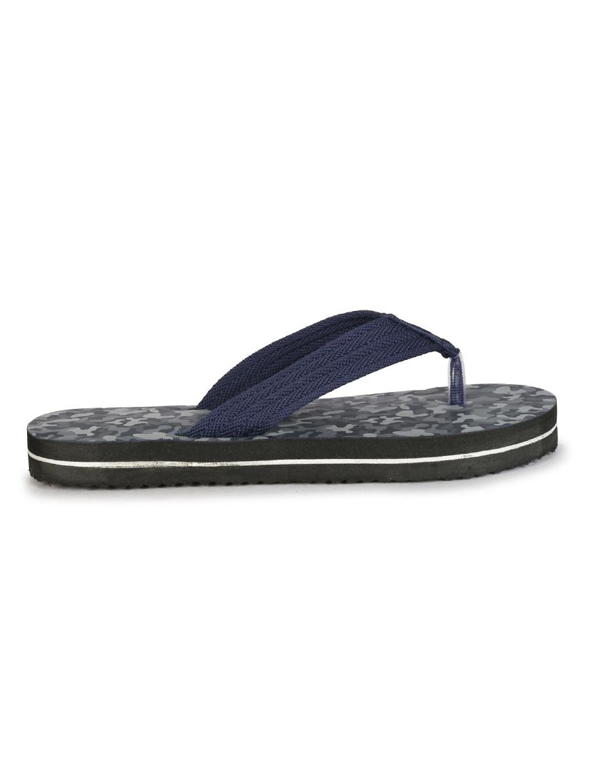 blue fabric toe separator flip flops - 17532708 - Zoom Image - 3