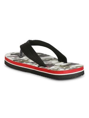 brown fabric toe separator flip flops - 17532712 - Standard Image - 4
