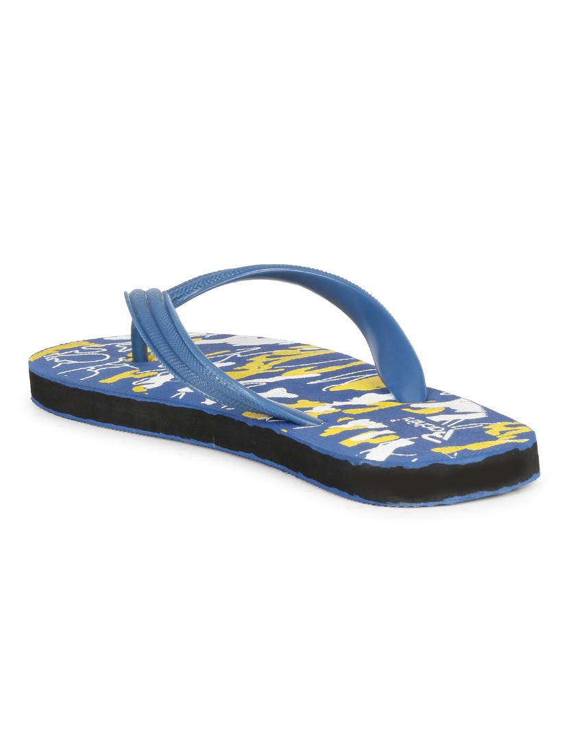 blue pvc toe separator flip flops - 17532732 - Zoom Image - 4