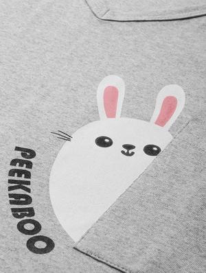 v- neck printed sleepshirt - 17532742 - Standard Image - 4