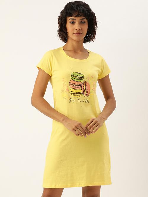 printed nightwear sleepshirt - 17532748 - Standard Image - 1