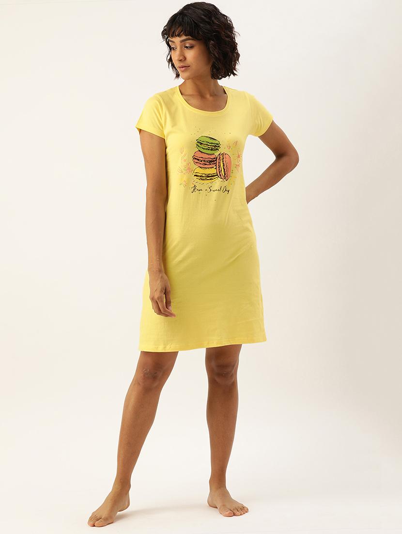 printed nightwear sleepshirt - 17532748 - Zoom Image - 4