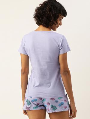 nightwear shorts set - 17532783 - Standard Image - 3