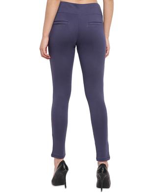 high rise solid jegging - 17532889 - Standard Image - 3