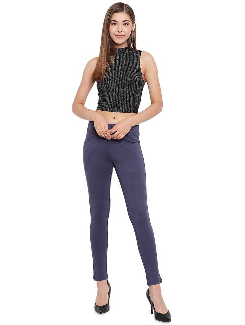 high rise solid jegging - 17532889 - Zoom Image - 4