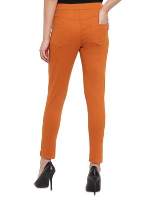 high rise solid jegging - 17532895 - Standard Image - 3