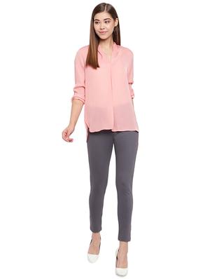 high rise solid jegging - 17532896 - Standard Image - 4
