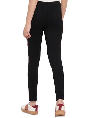 contrast side taped jegging - 17532898 - Standard Image - 3