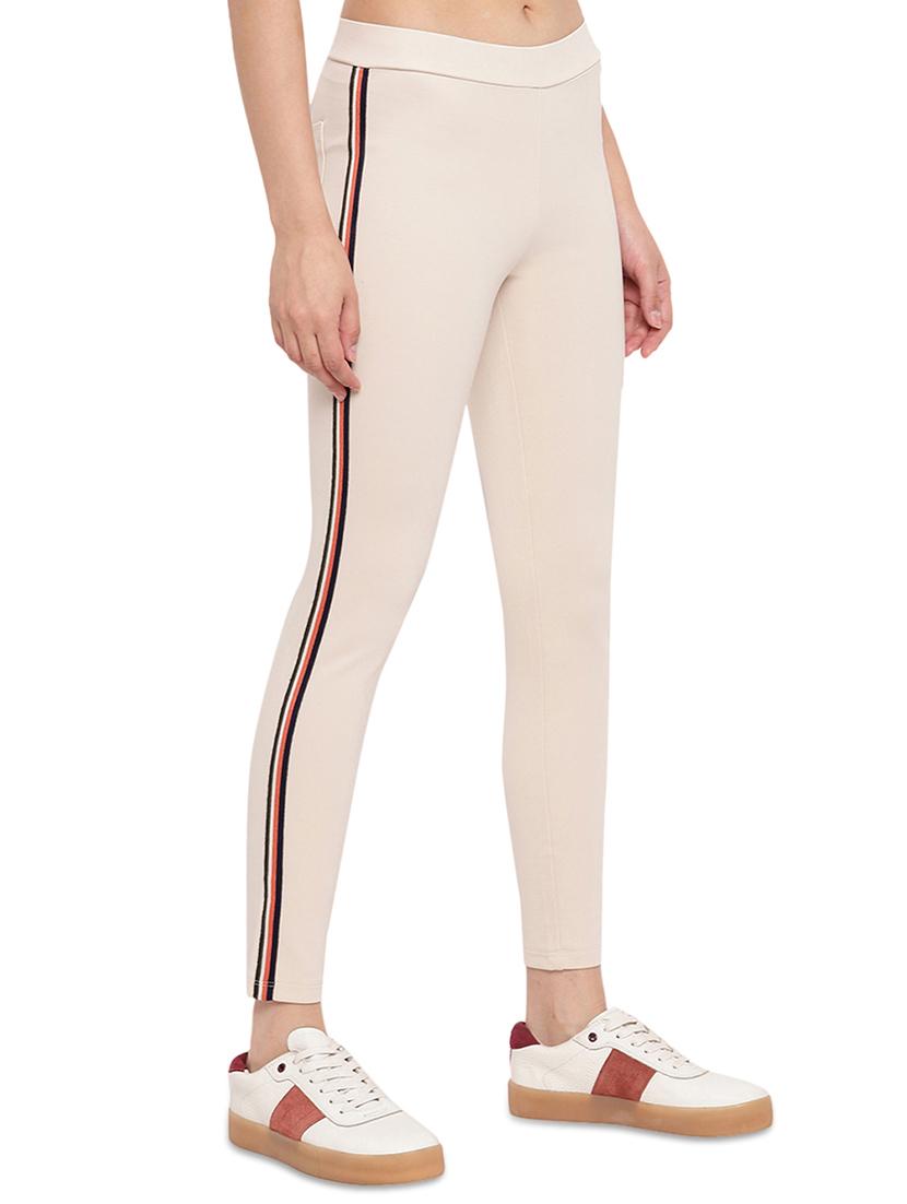 contrast side taped jegging - 17532900 - Zoom Image - 2