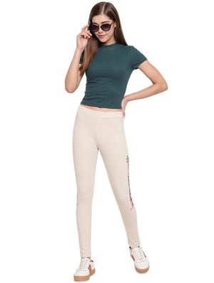 contrast side taped jegging - 17532902 - Standard Image - 4