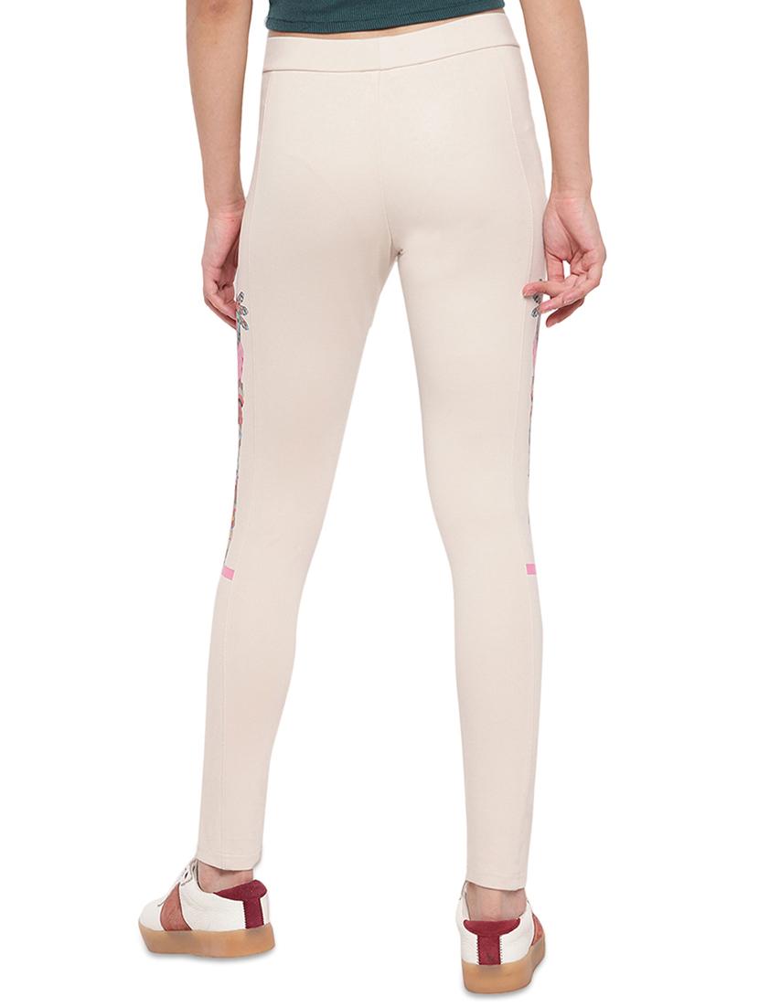contrast side taped jegging - 17532902 - Zoom Image - 3