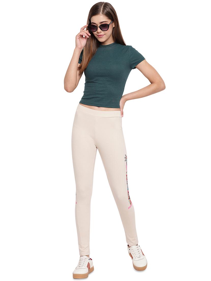 contrast side taped jegging - 17532902 - Zoom Image - 4