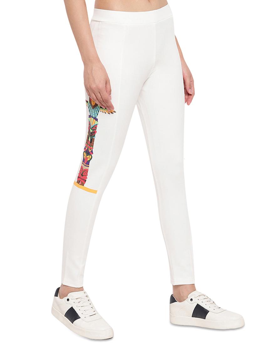 contrast side taped jegging - 17532904 - Zoom Image - 2