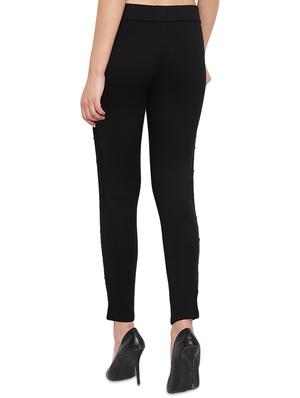 contrast side taped jegging - 17532905 - Standard Image - 3