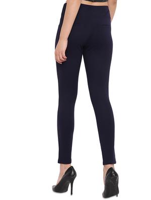 off white solid jegging - 17532930 - Standard Image - 3