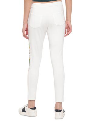 contrast detail solid jegging - 17532932 - Standard Image - 3