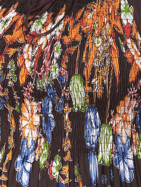 off shoulder floral maxi dress - 17532965 - Zoom Image - 4