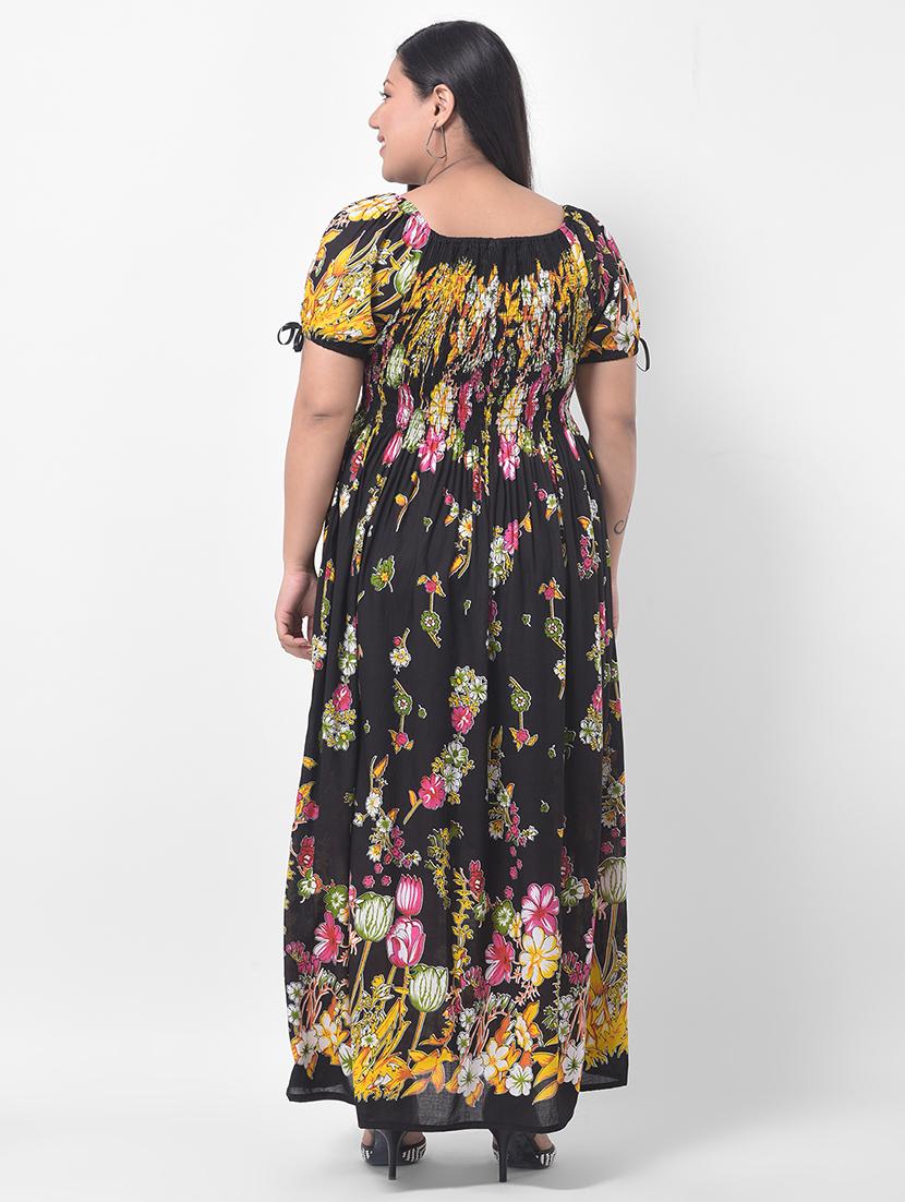 off shoulder floral maxi dress - 17532968 - Zoom Image - 3