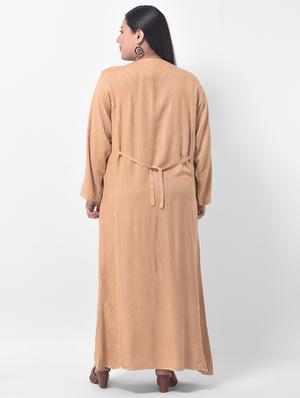 tie back embroidered maxi dress - 17532978 - Standard Image - 3