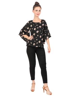 bell sleeved floral top - 17533197 - Standard Image - 4